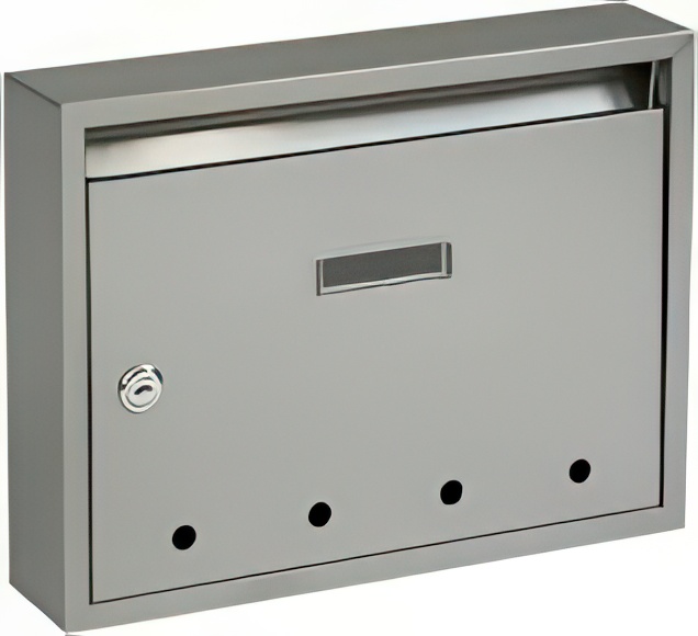 Poštovní schránka BK24D stříbrná - RICHTER CZECH