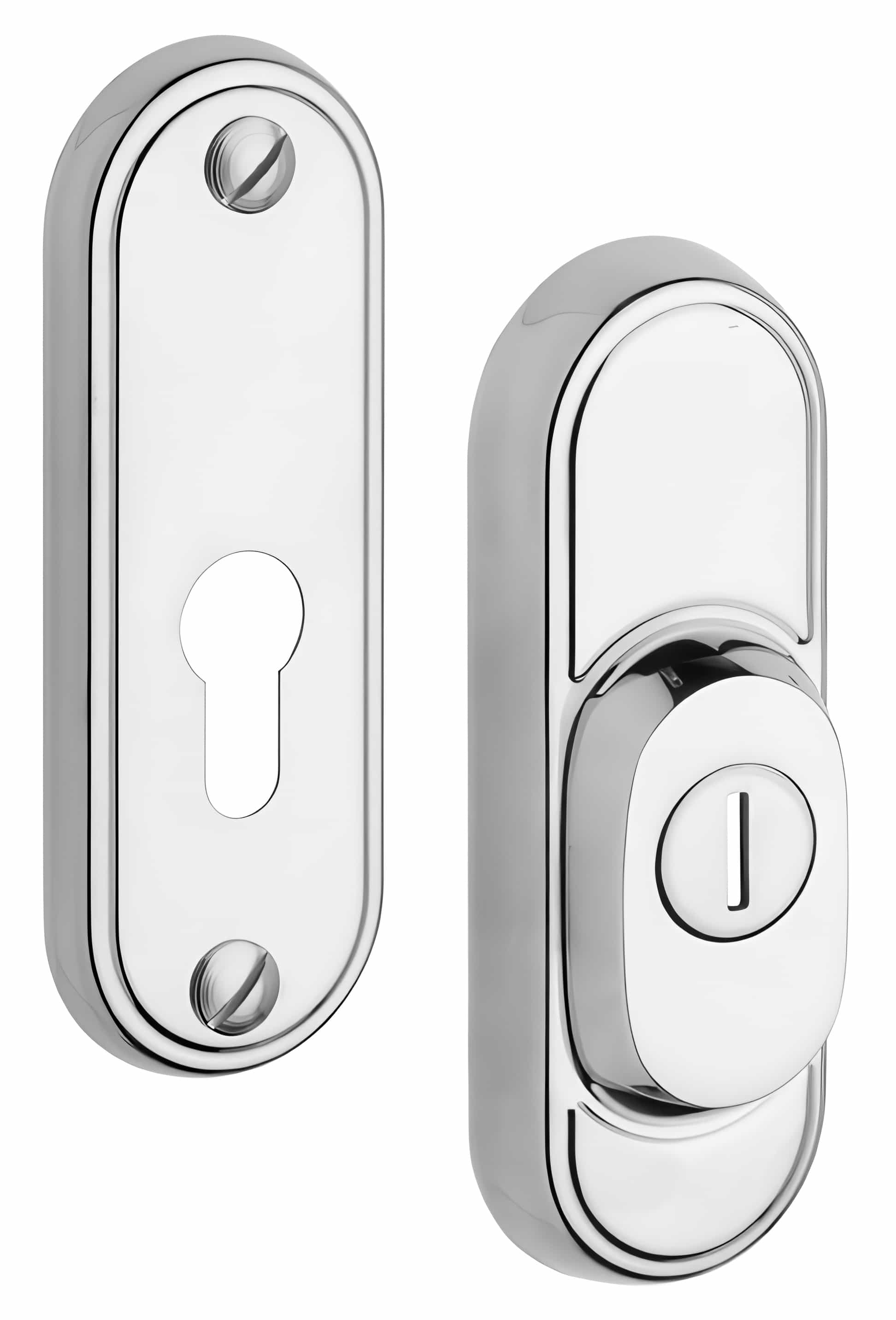 Kování R3 oblé Dekor chrom nerez - ROSTEX