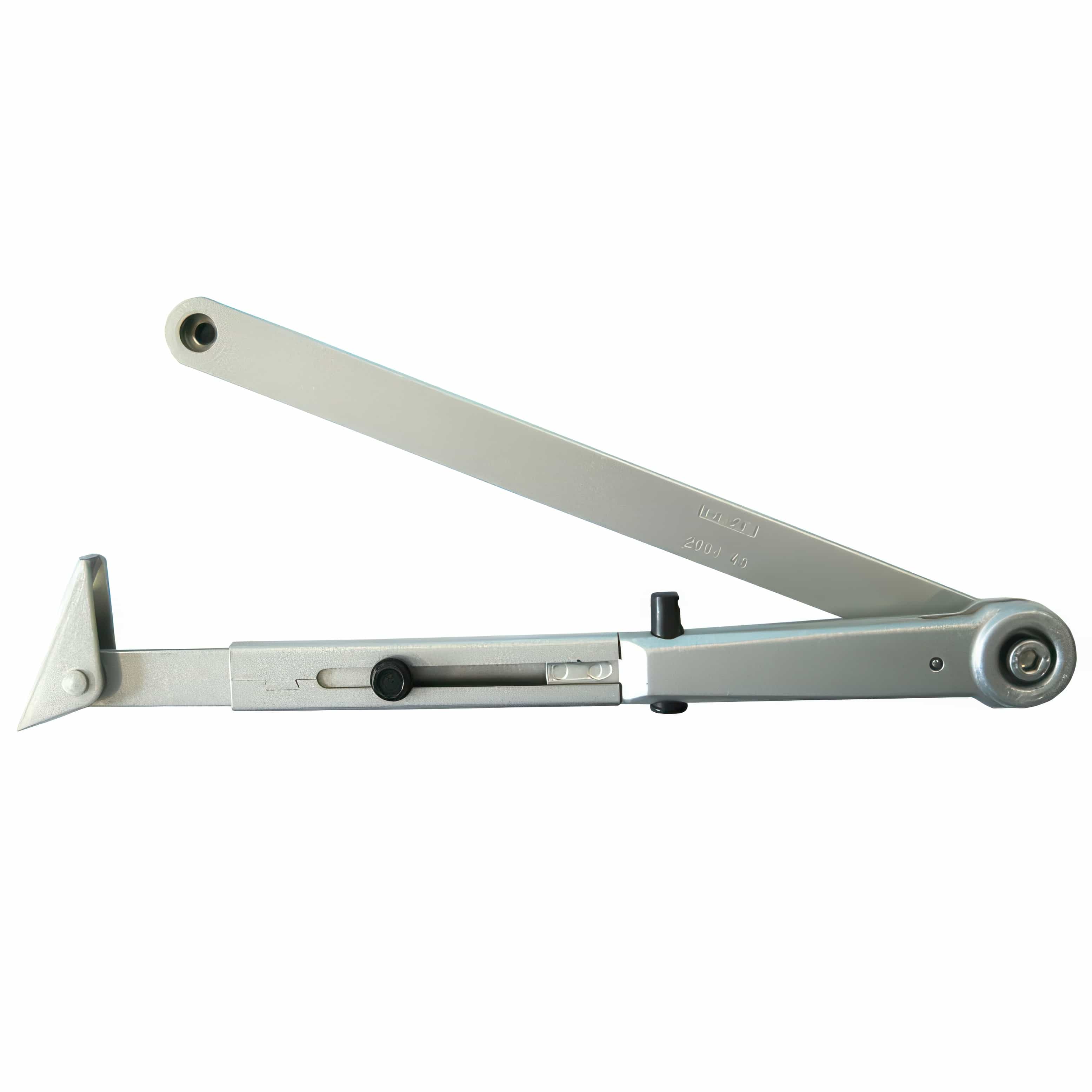 Zámečnický produkt Rameno zavírače GEZE TS 2000/4000 bílé s aretací a přepínáním