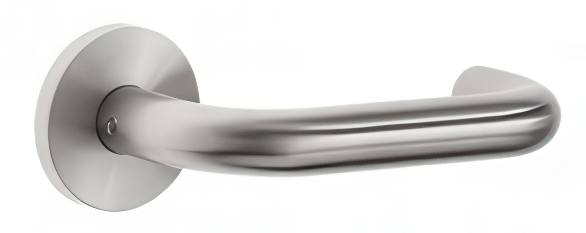 Rozetové kování klika tvar U na kulatých rozetách AHW500 - ASSA ABLOY