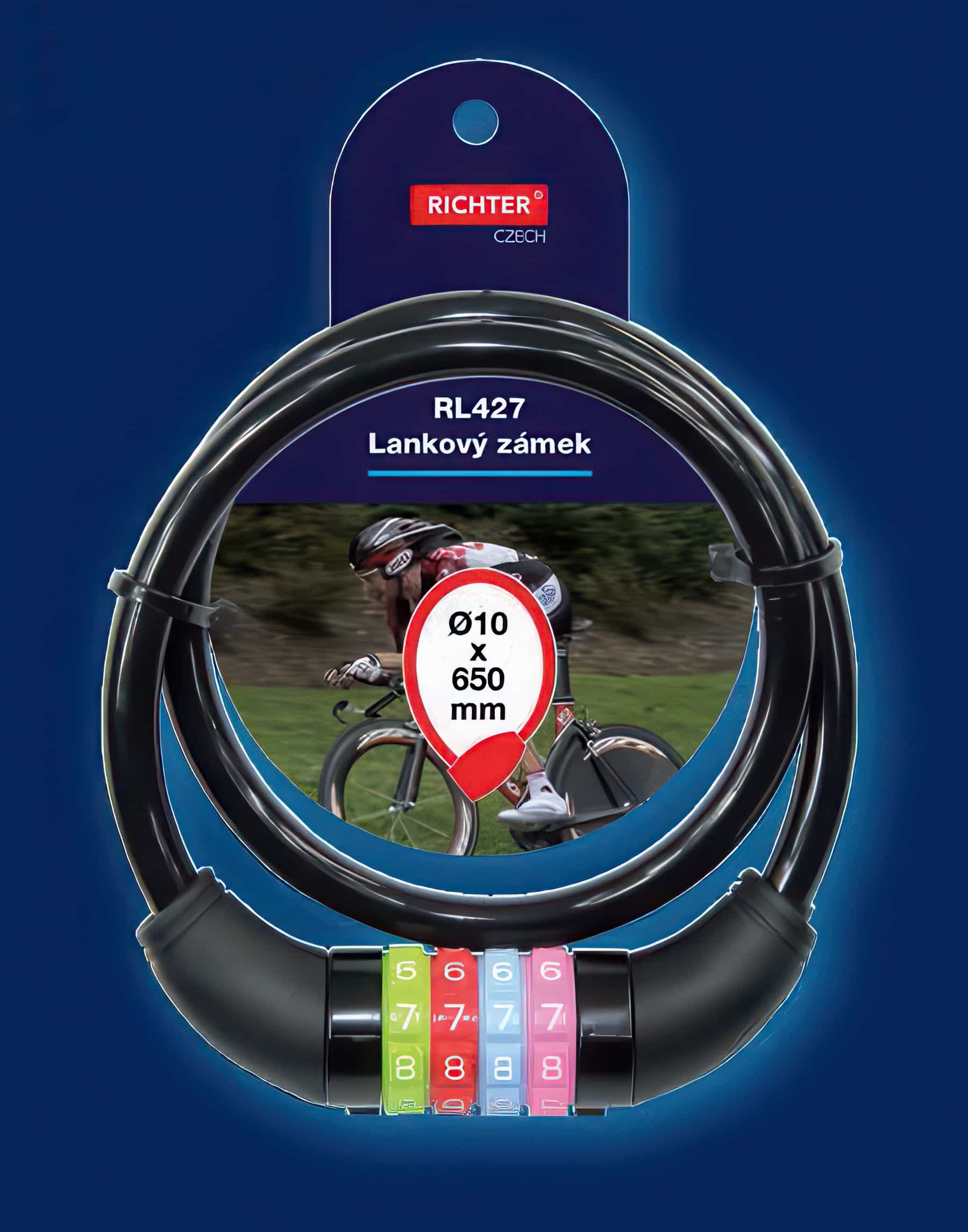 Zámečnický produkt Lankový zámek RICHTER RL427 - RICHTER CZECH