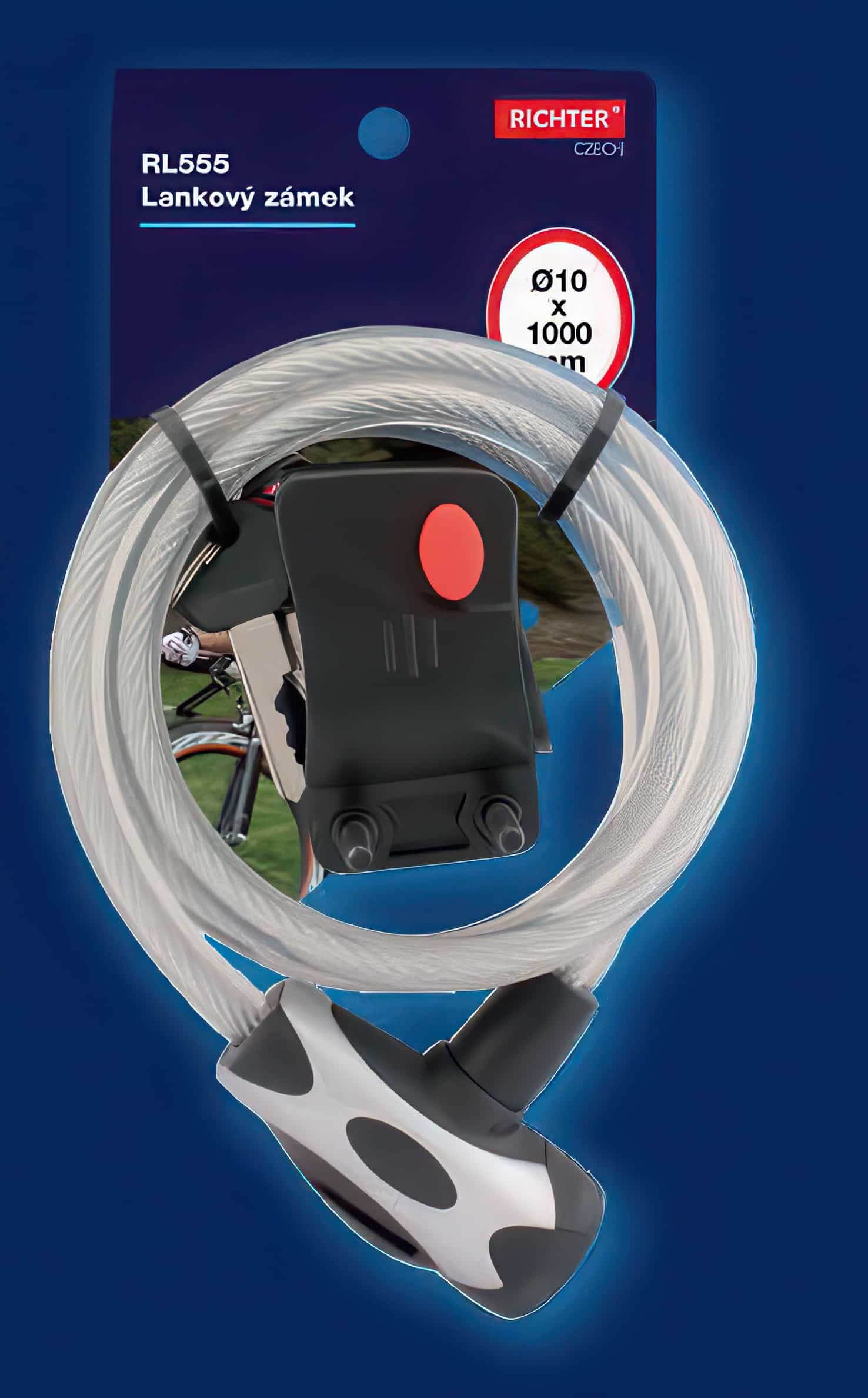 Zámečnický produkt Lankový zámek RICHTER RL555 - RICHTER CZECH