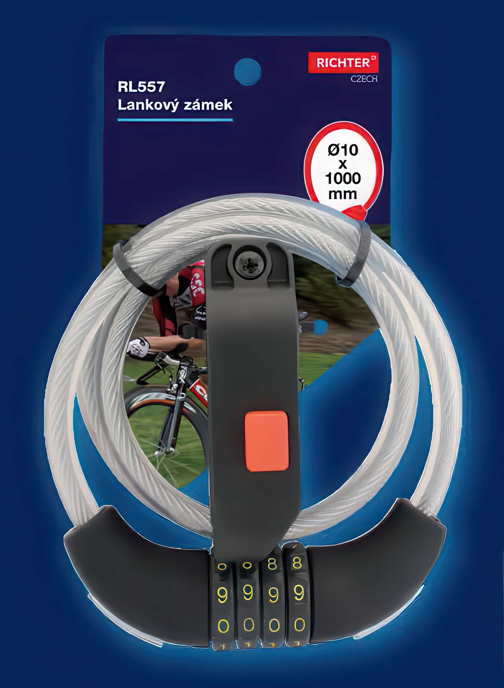 Zámečnický produkt Lankový zámek RICHTER RL557 - RICHTER CZECH