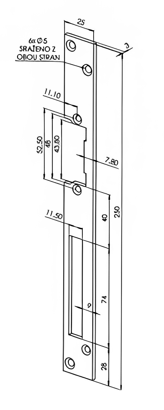 Zámečnický produkt LR0, lišta BEFO - BERA