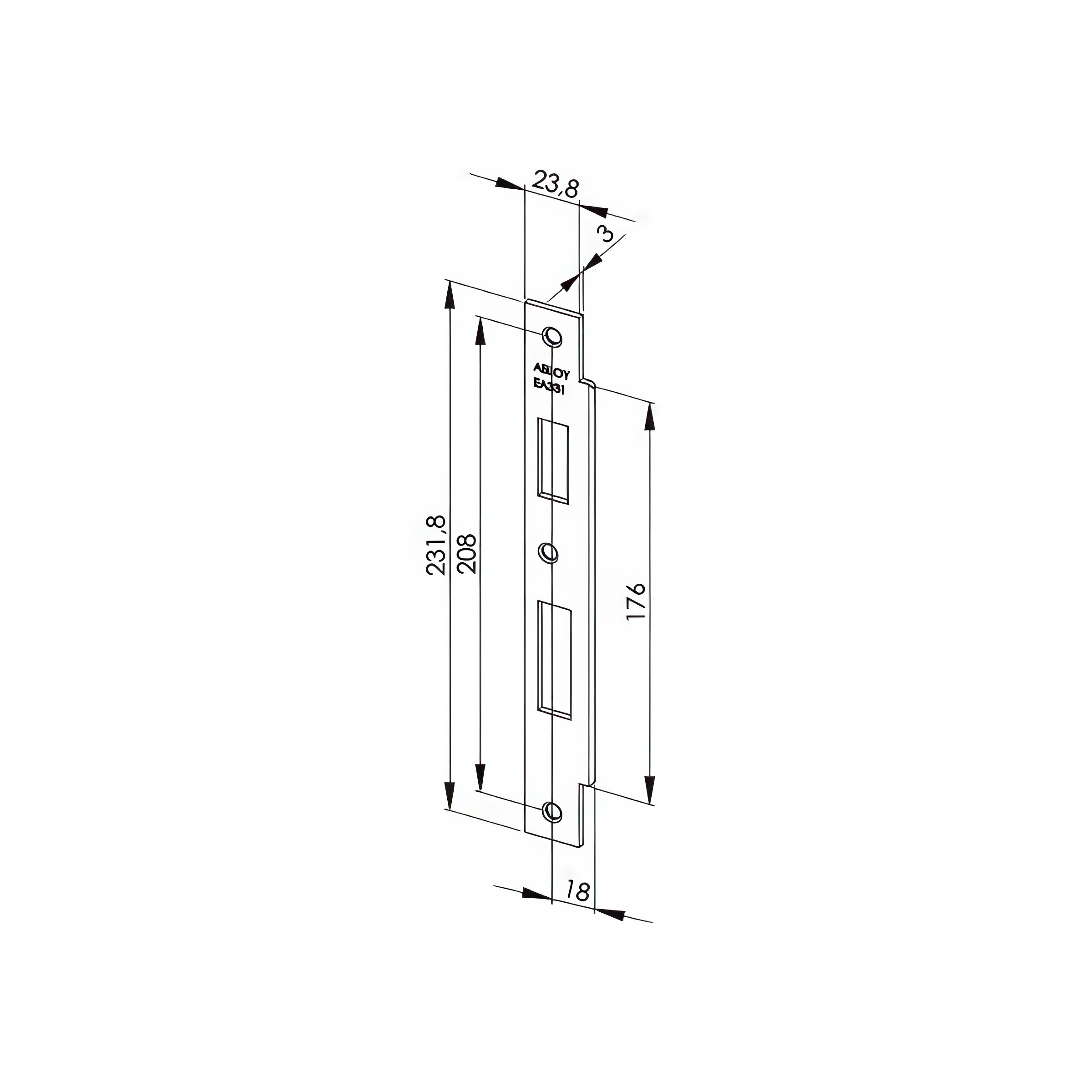 PROTIPLECH EA331 - ASSA ABLOY