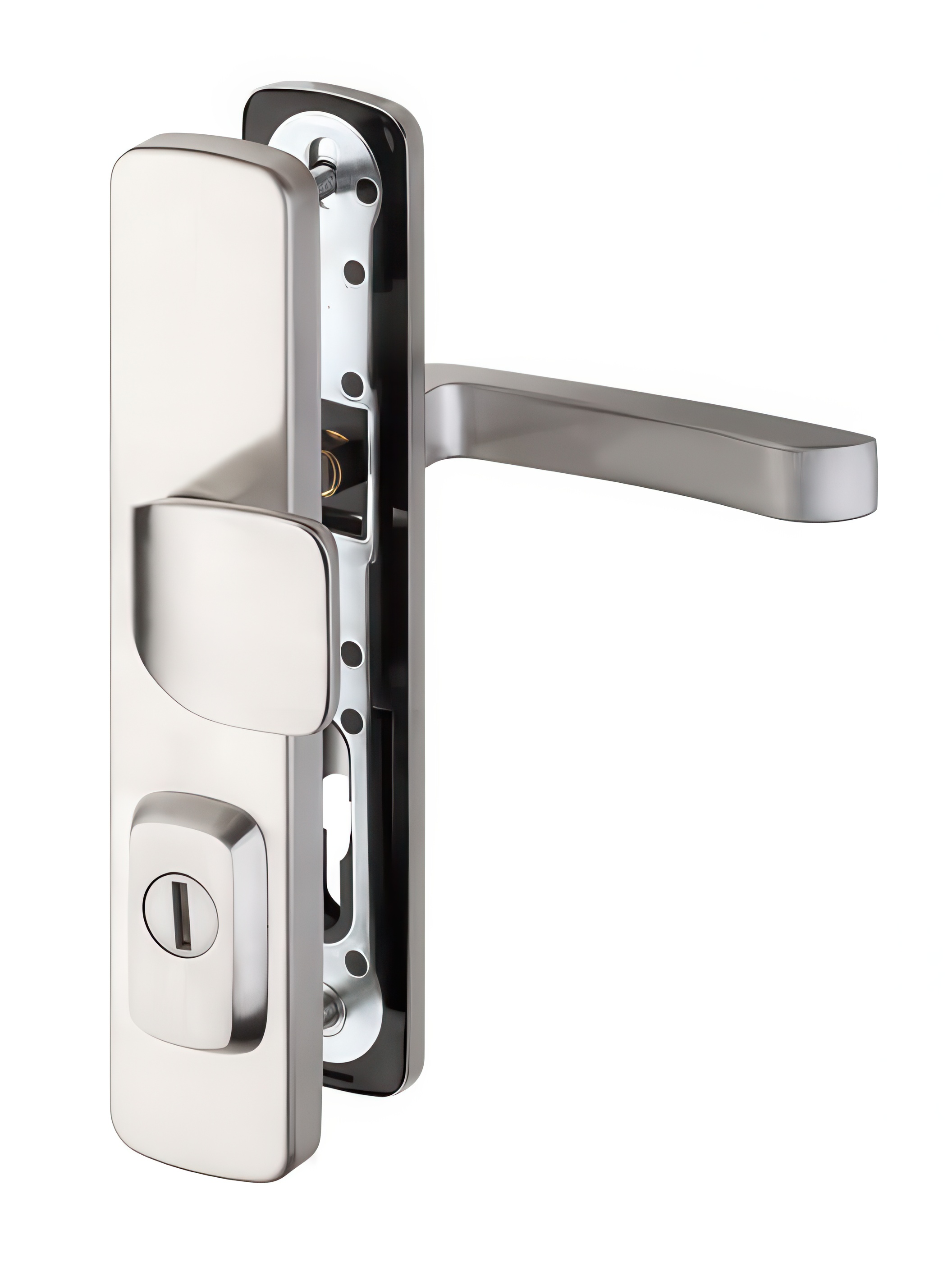 Bezpečnostní kování Rostex RX1/90 ASTRA chrom nerez