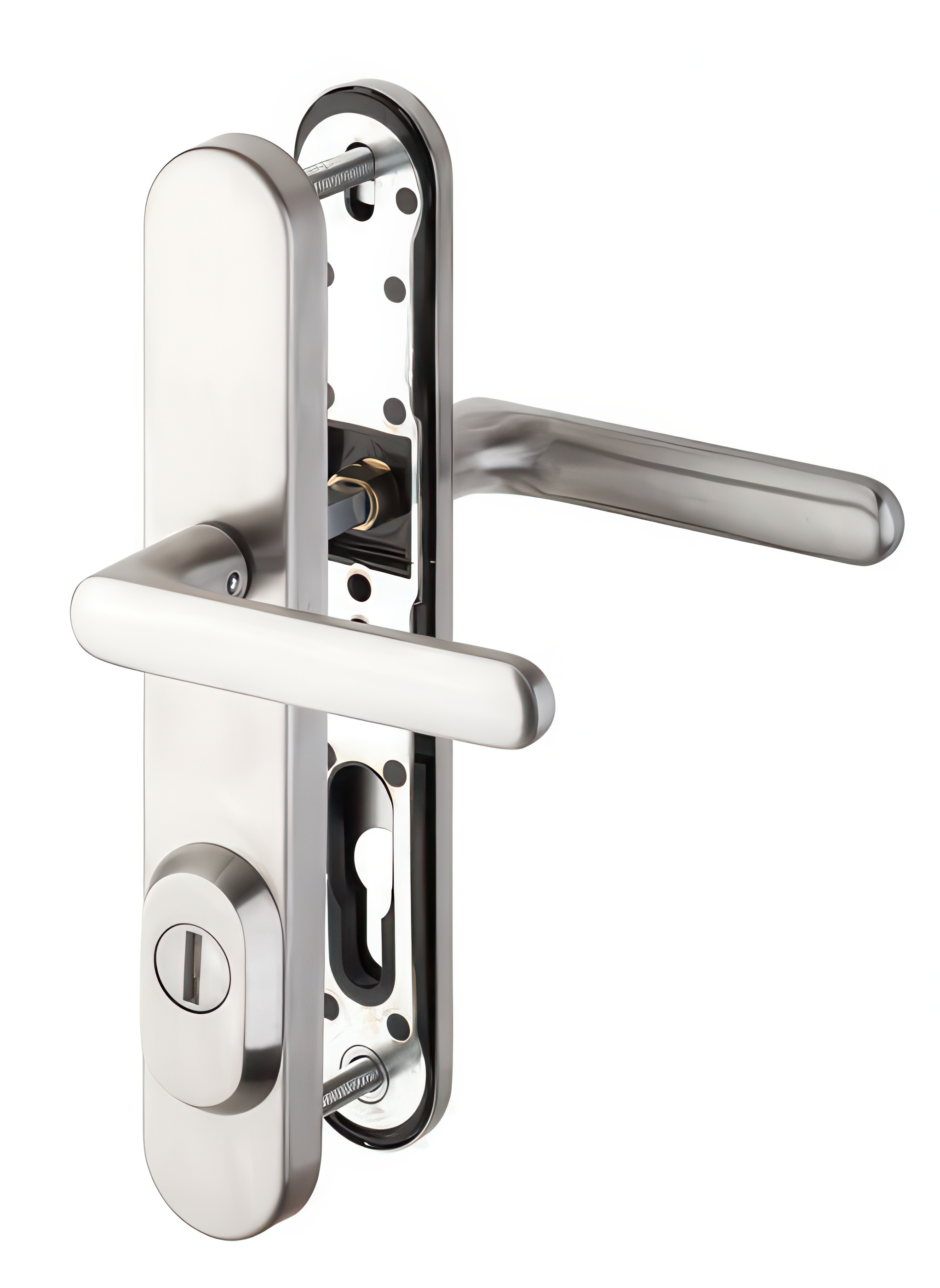 Bezpečnostní kování Rostex RX4/90 - 40 - EXCLUSIVE chrom nerez