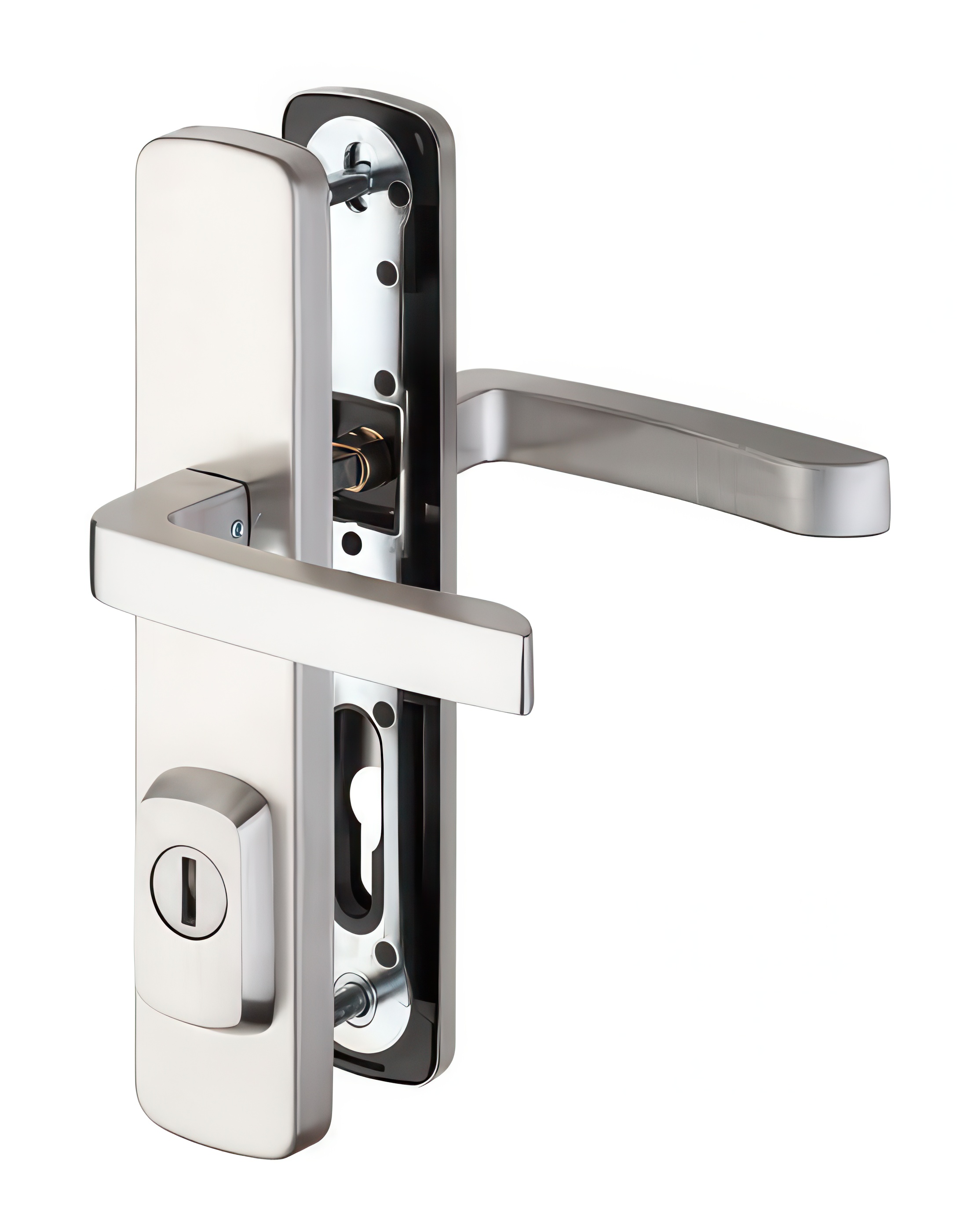 Bezpečnostní kování Rostex RX4/90 ASTRA chrom nerez