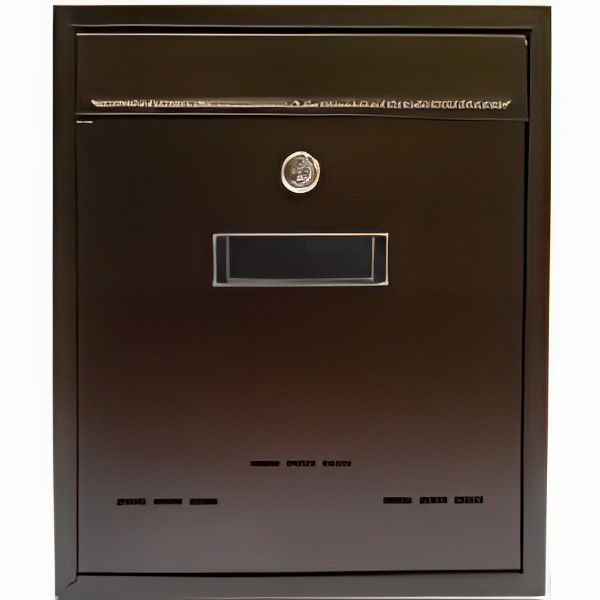 Poštovní schránka Radim hnědá