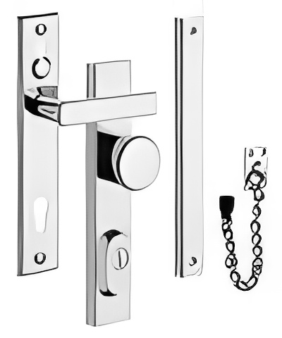 Bezpečnostní kování Rostex R1/72mm s řetízkem