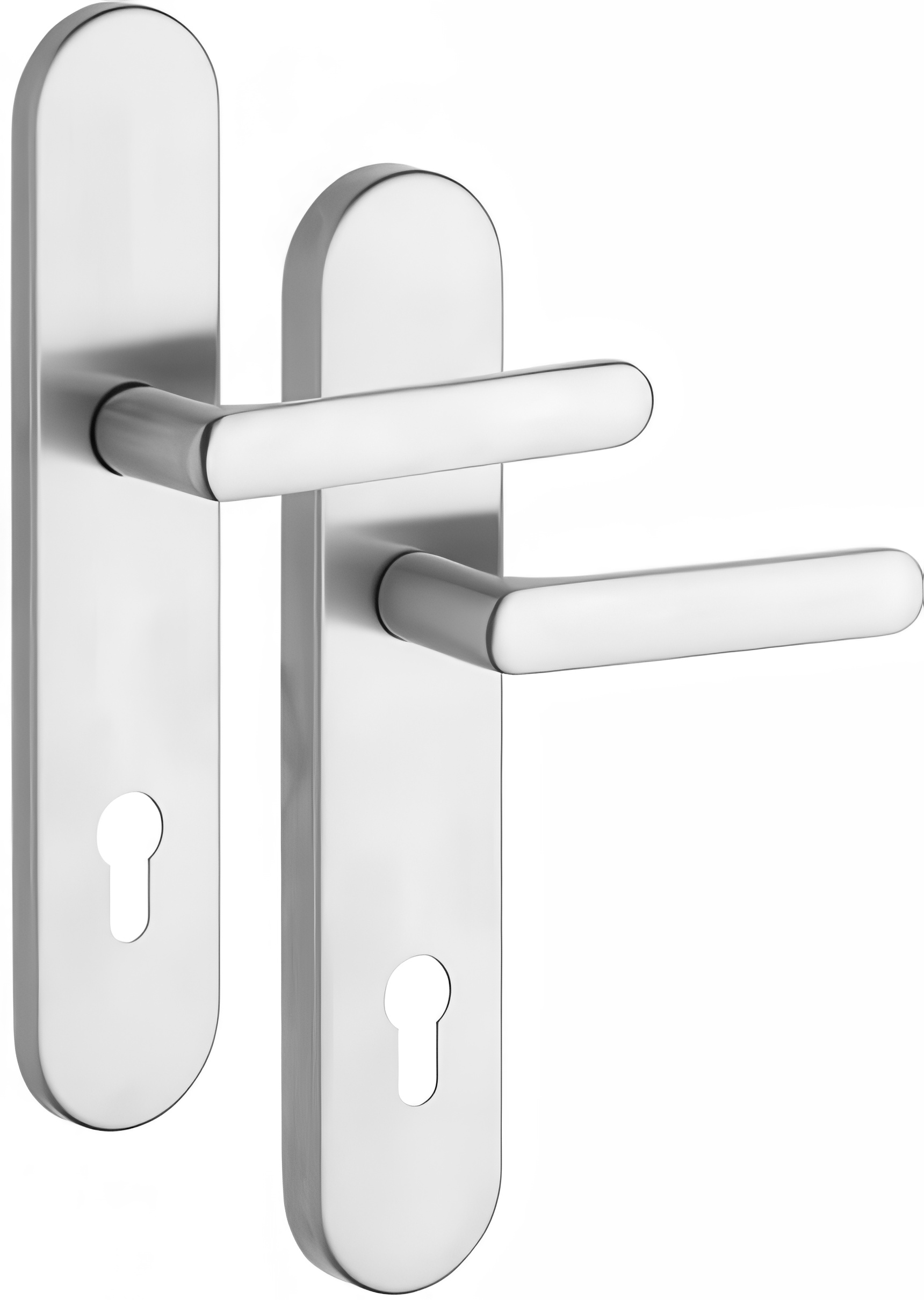 Bezpečnostní kování Rostex 807/72 OBLÉ EXCLUSIVE nerez matný