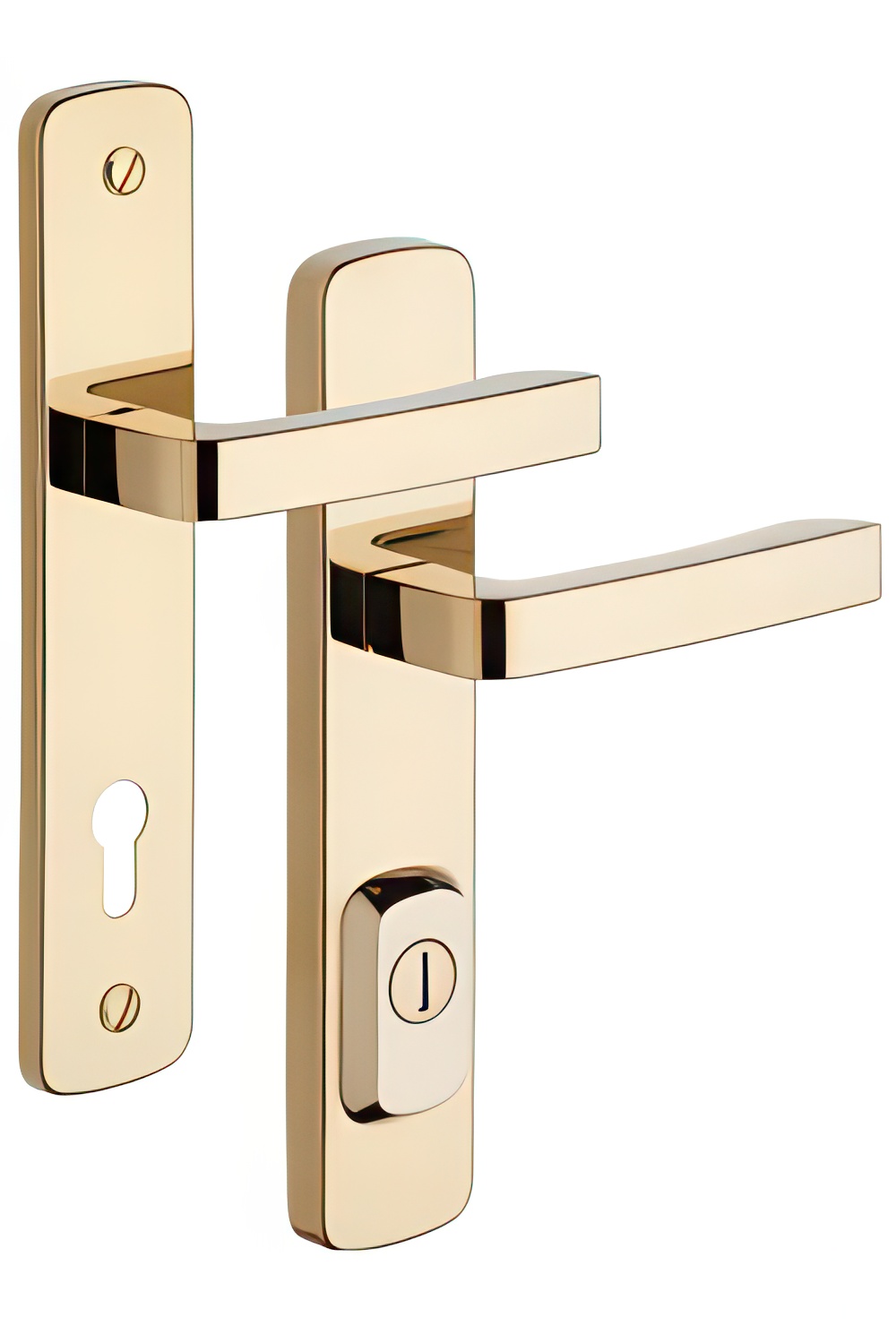 Bezpečnostní kování Rostex RX4/90 ASTRA BT4 titan leštěný