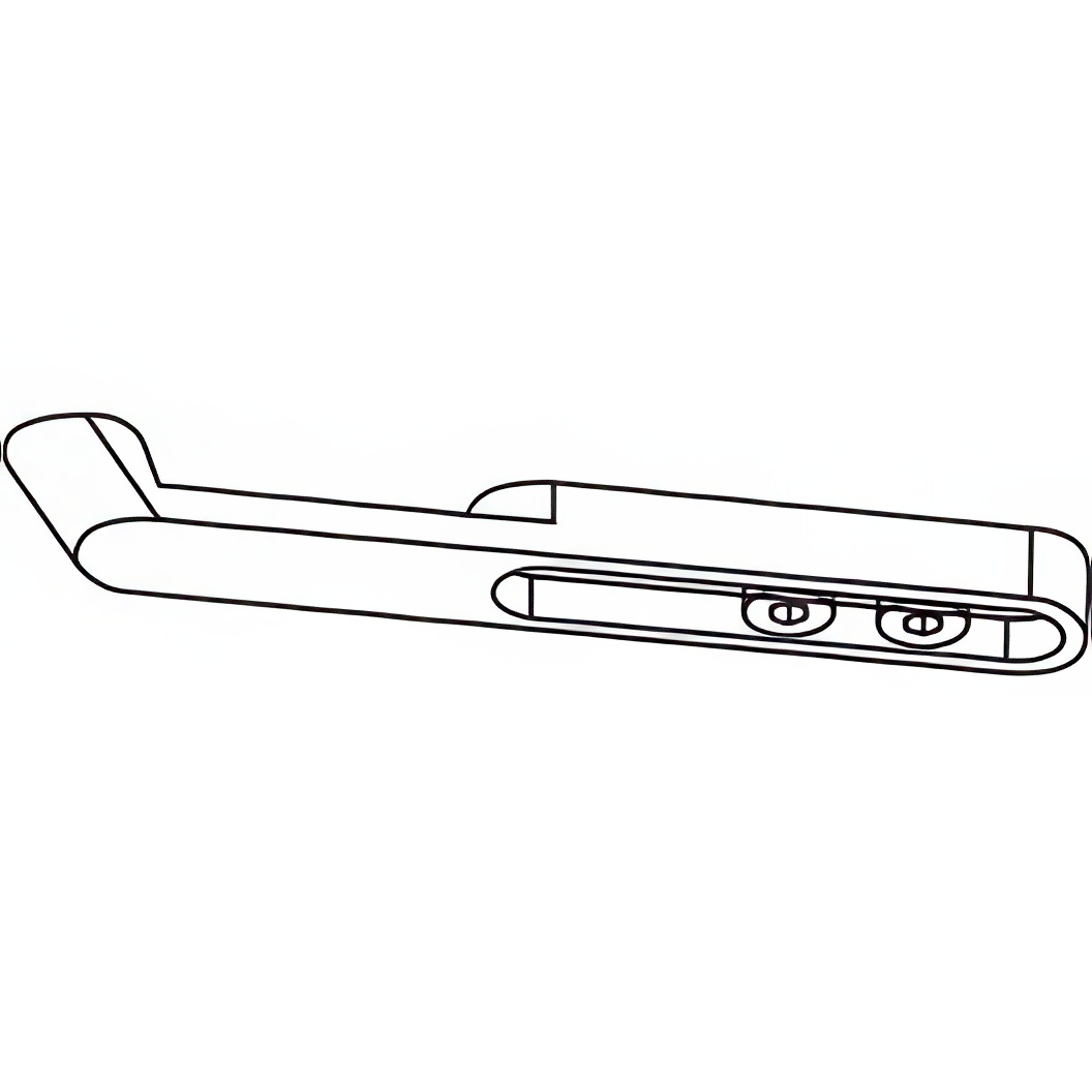 Zámečnický produkt Ramínko s hákem G120 černá - ASSA ABLOY