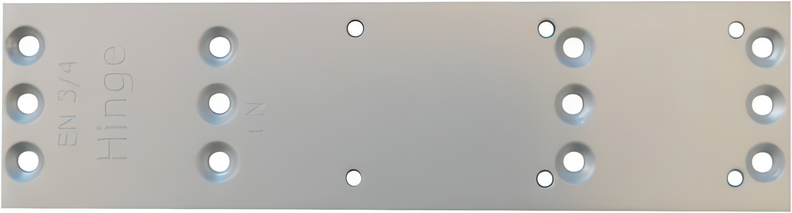 Zámečnický produkt A 161 montážní plech pro DC 140 stříbrný - FAB