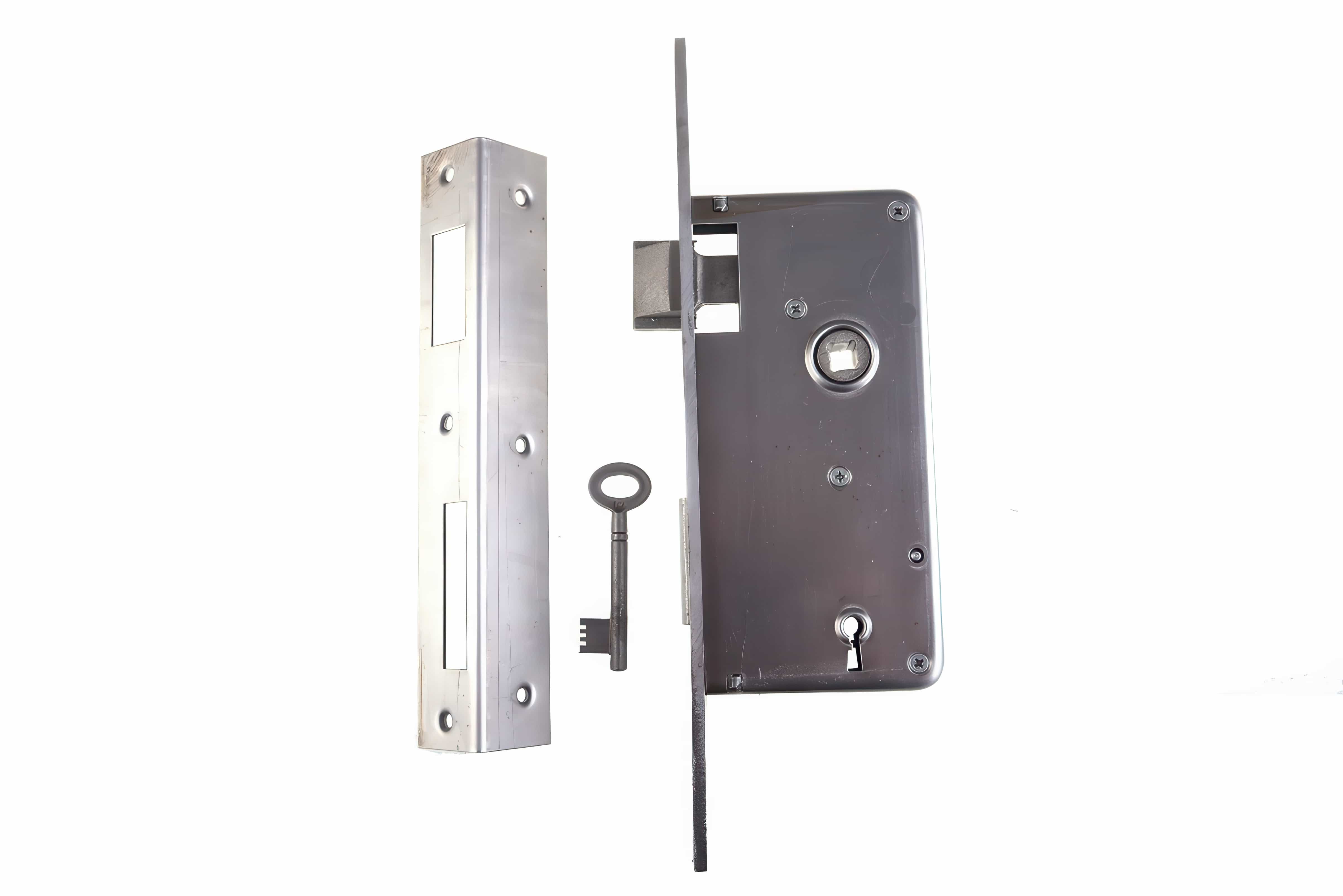 Zadlabací zámek Zlatník dozický 1/1 pro jednokřídlá vrata PRAVÝ