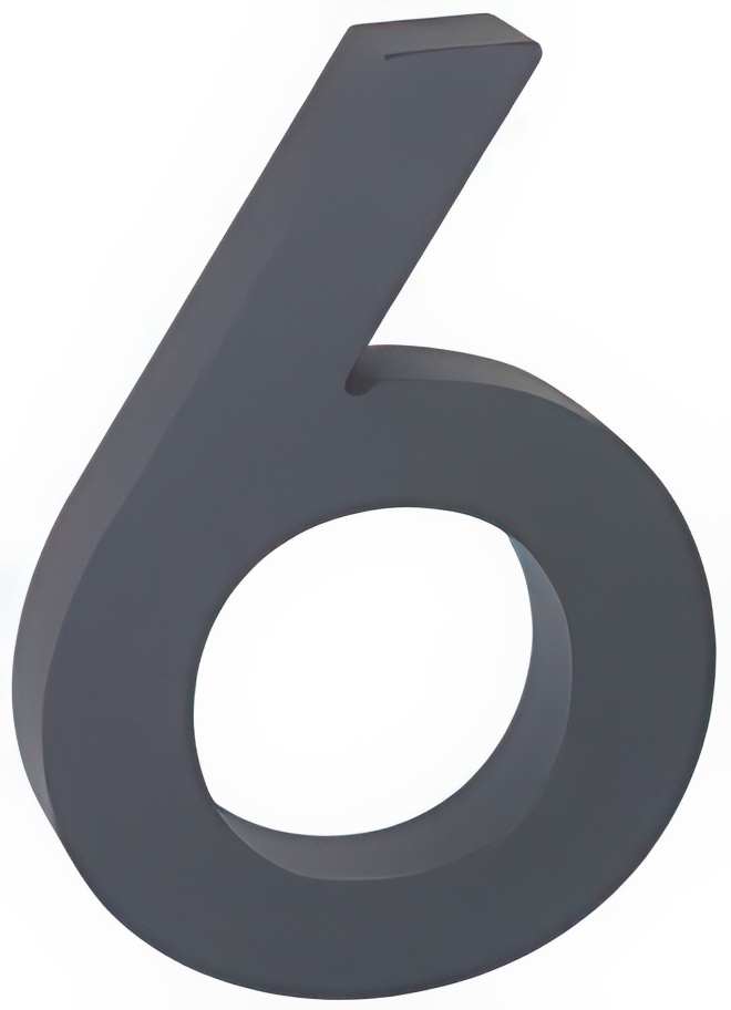 Zámečnický produkt Hliníkové domovní 3D číslo RN.100LV.6.AL.AM.3D - RICHTER CZECH