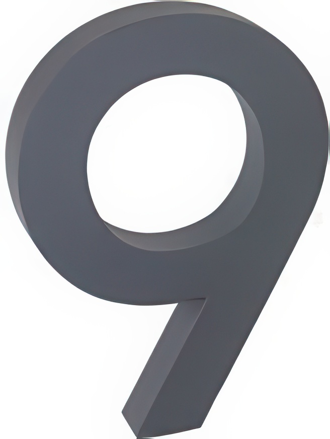 Zámečnický produkt Hliníkové domovní 3D číslo RN.100LV.9.AL.AM.3D - RICHTER CZECH