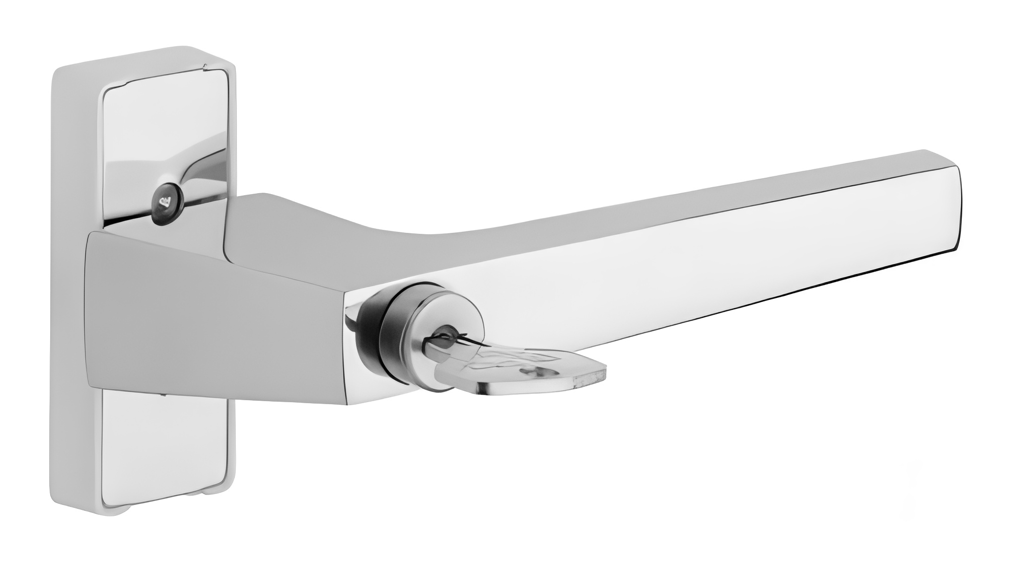 Rostex klika okenní uzamykatelná - 7x7