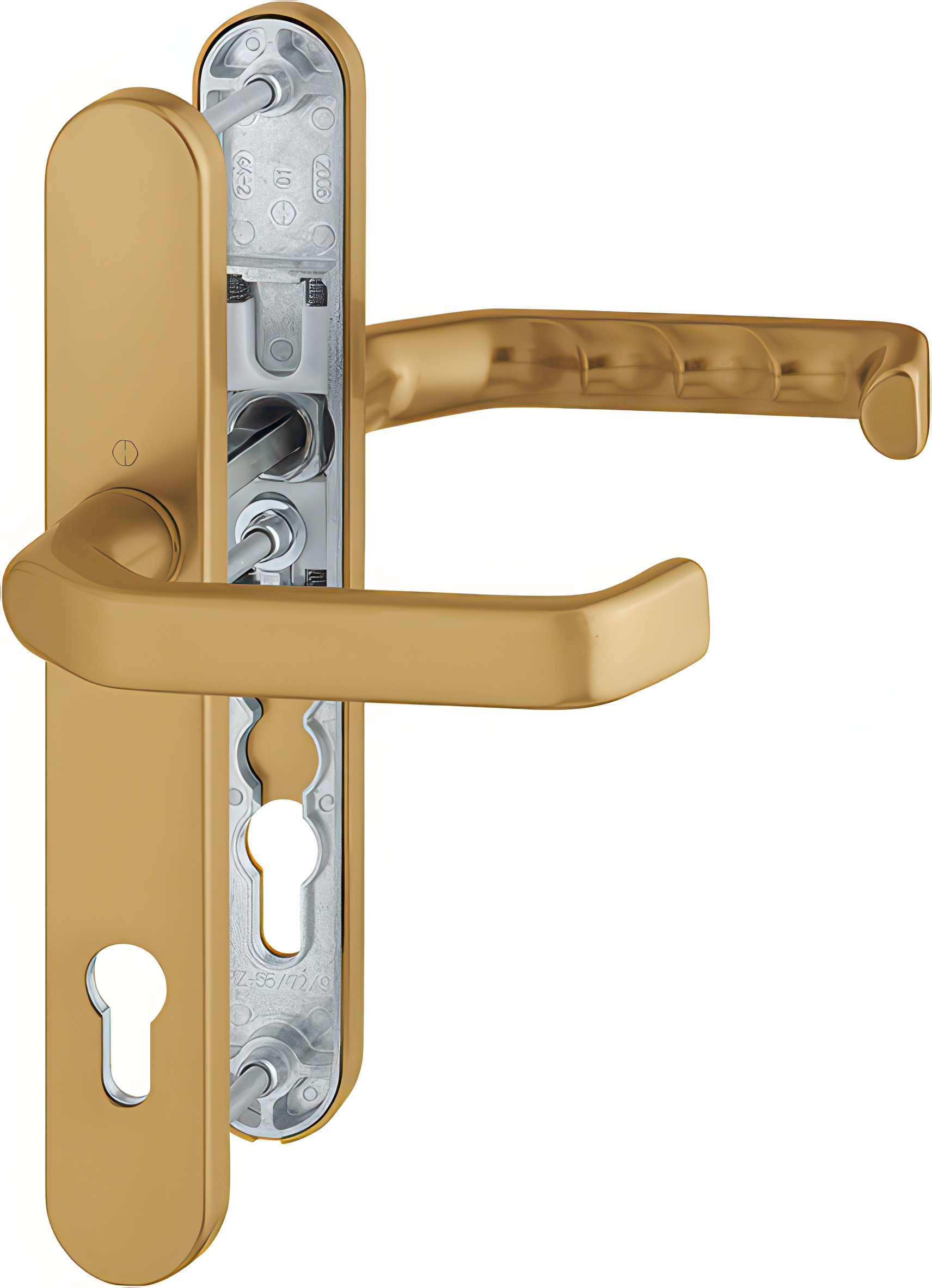 Bezpečnostní kování HOPPE LIVERPOOL Klika-Klika bronzový hliník