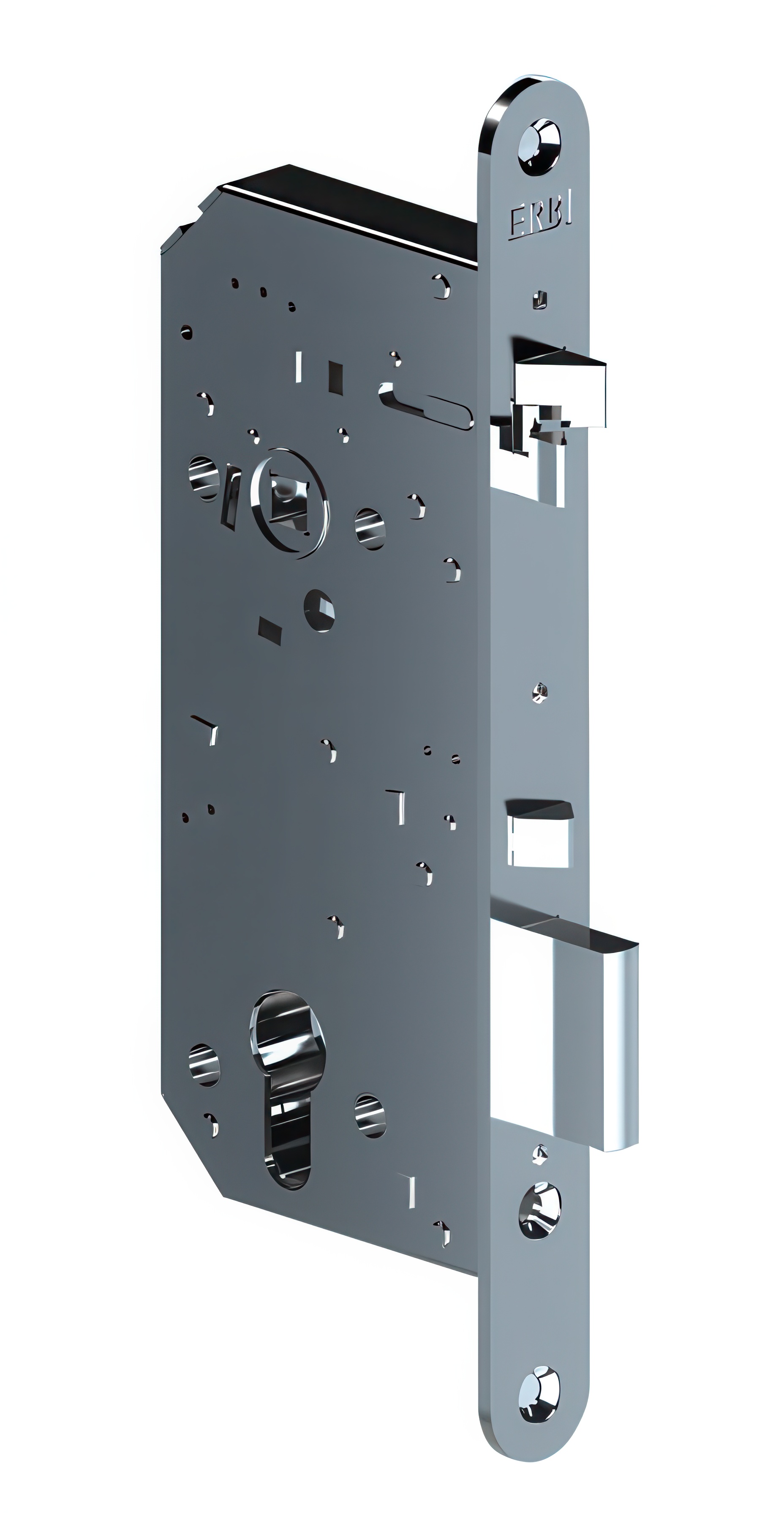 Zámečnický produkt ERBI samozamykací zámek elektromechanický SAM EL B P 90/50