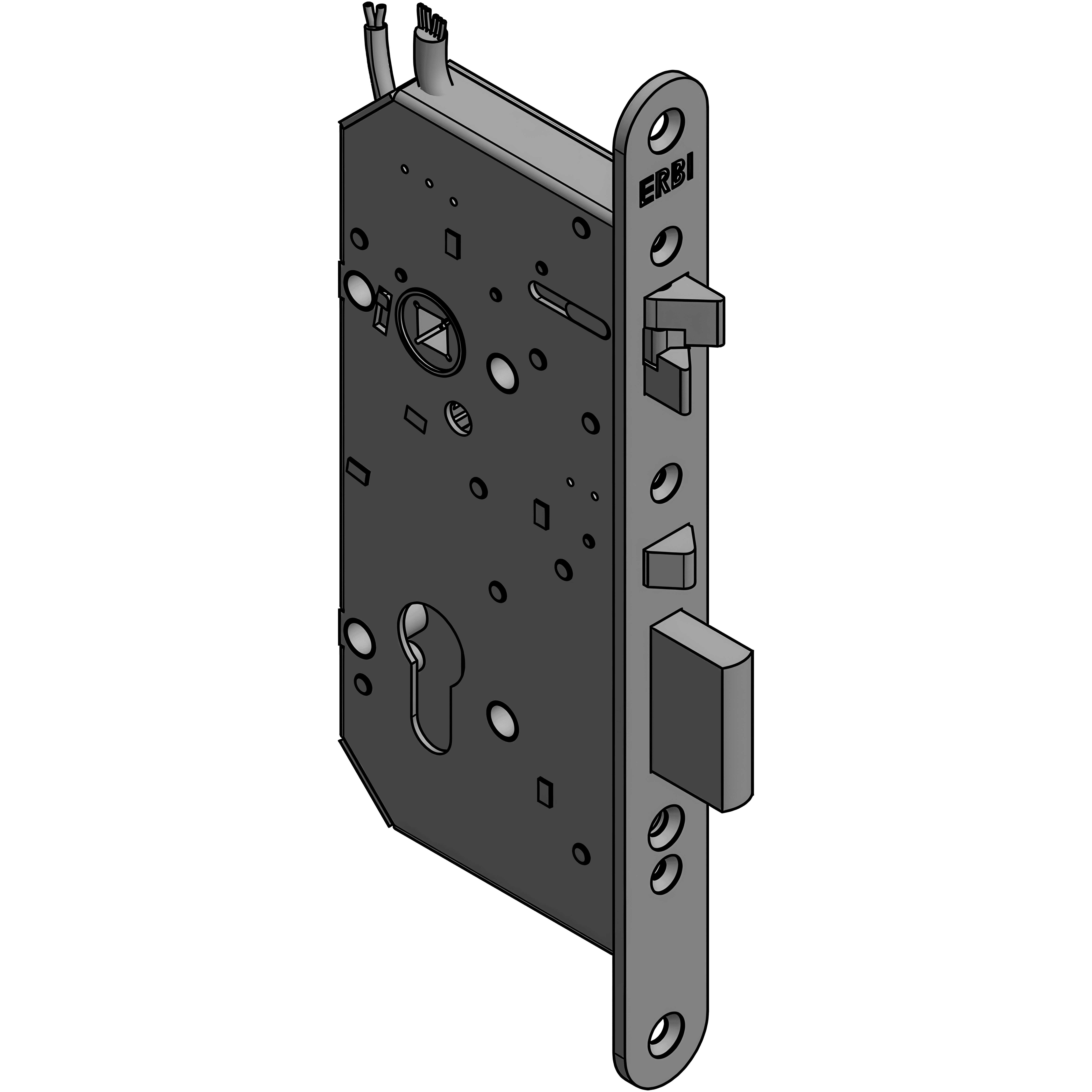 Zámečnický produkt ERBI samozamykací zámek elektromechanický HOT REV MI 7255