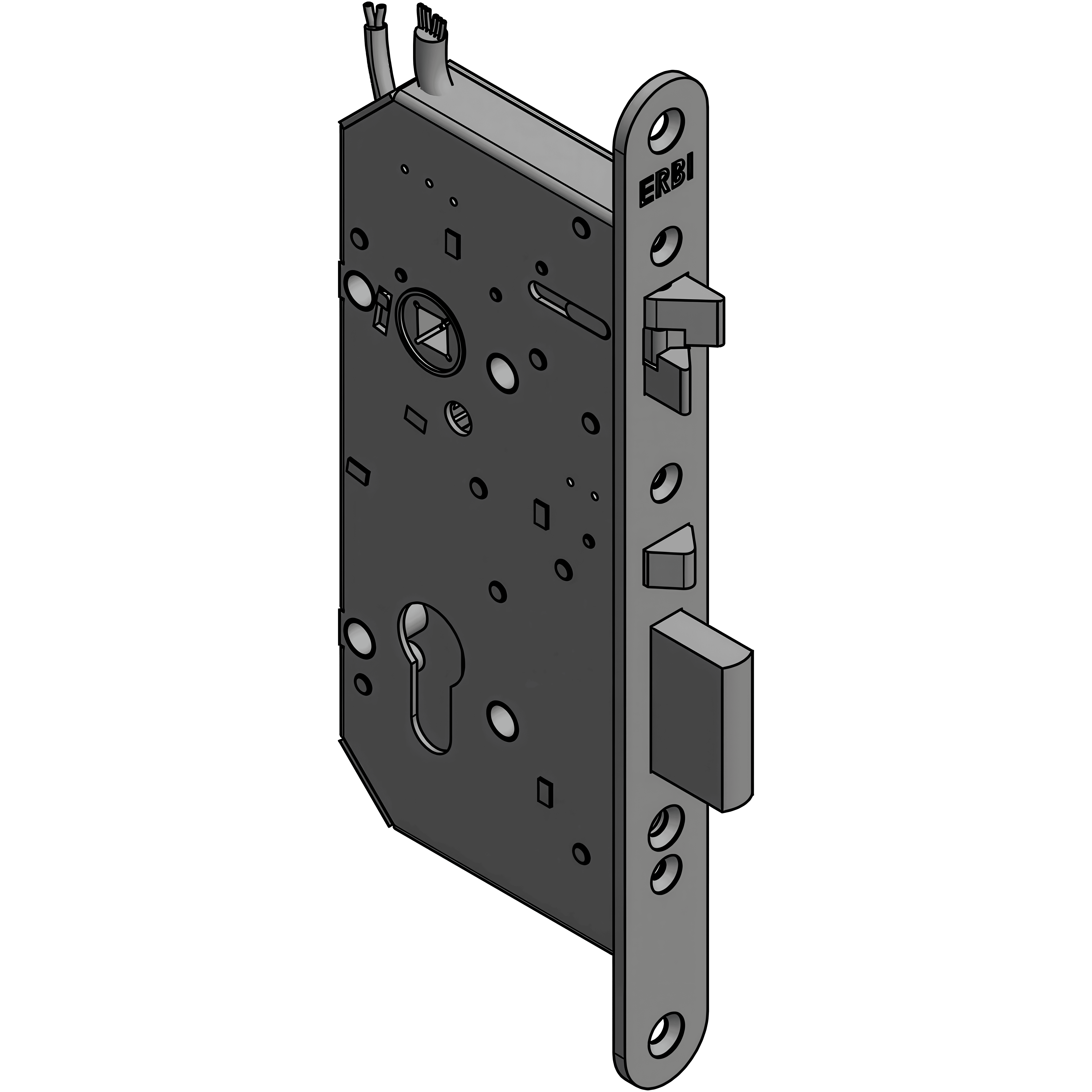 Zámečnický produkt ERBI samozamykací zámek elektromechanický HOT REV 7255