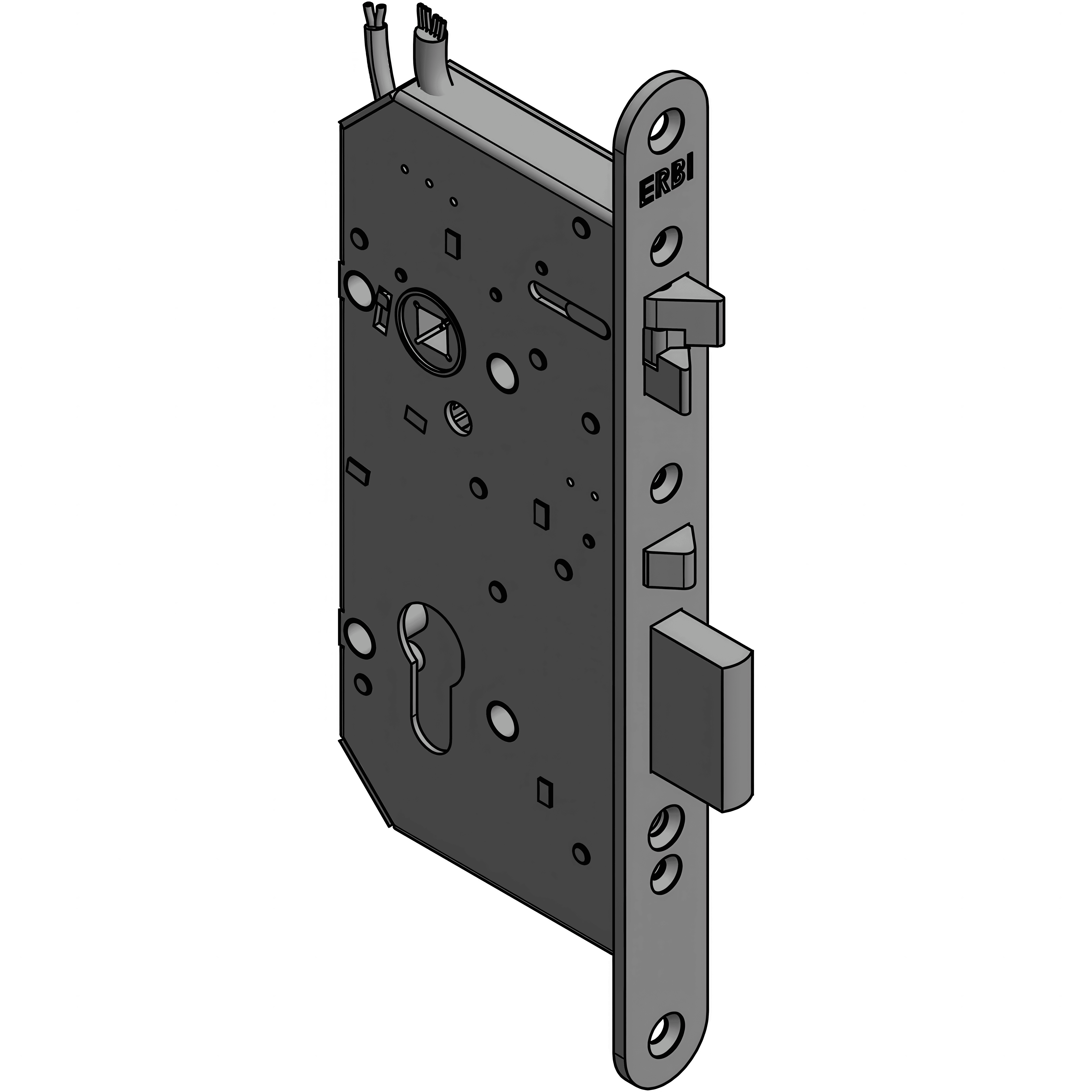 Zámečnický produkt ERBI samozamykací zámek elektromechanický HOT EL MI B P 7255