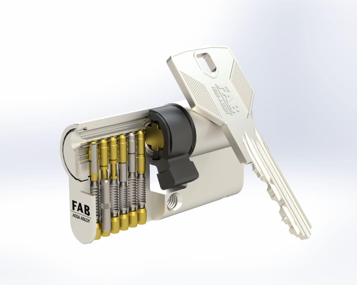 Cylindrická vložka FAB 3.00 45+50