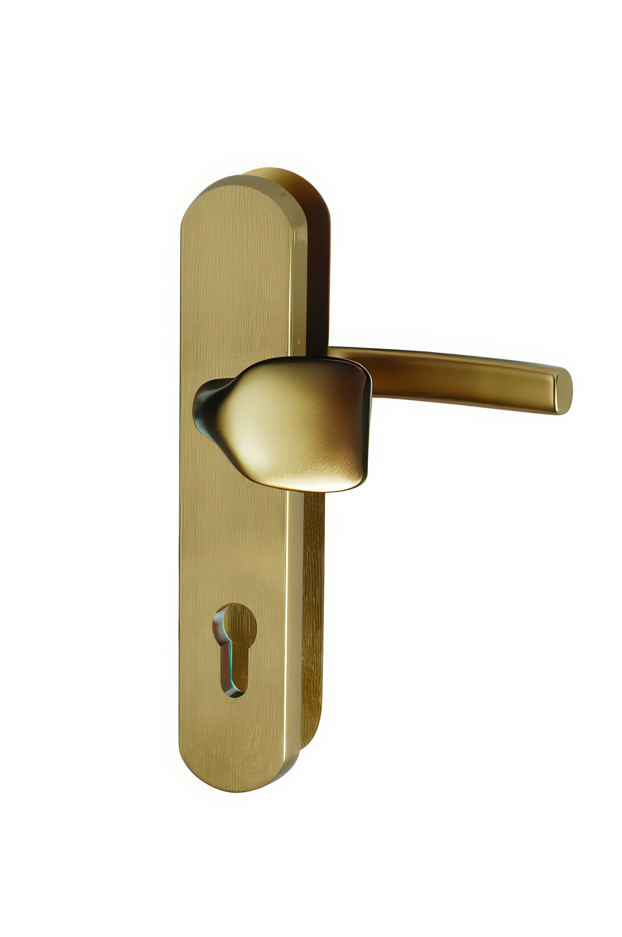 Bezpečnostní kování Richter (802) R101.PZ.90.F4.TB3-bronz - RICHTER CZECH