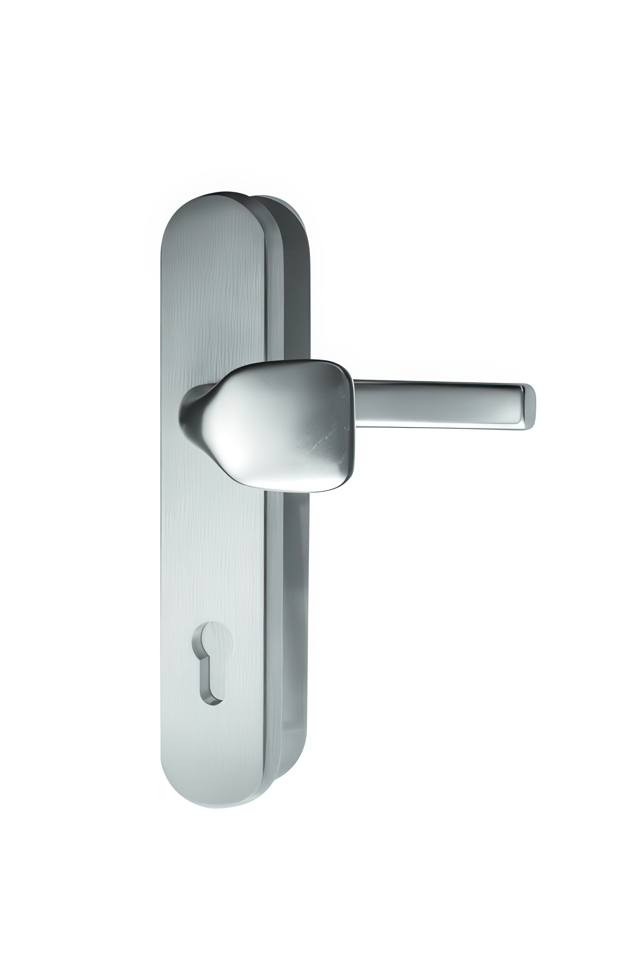 Bezpečnostní kování Richter (802) R101.PZ.72.F1.TB3-stříbrné - RICHTER CZECH