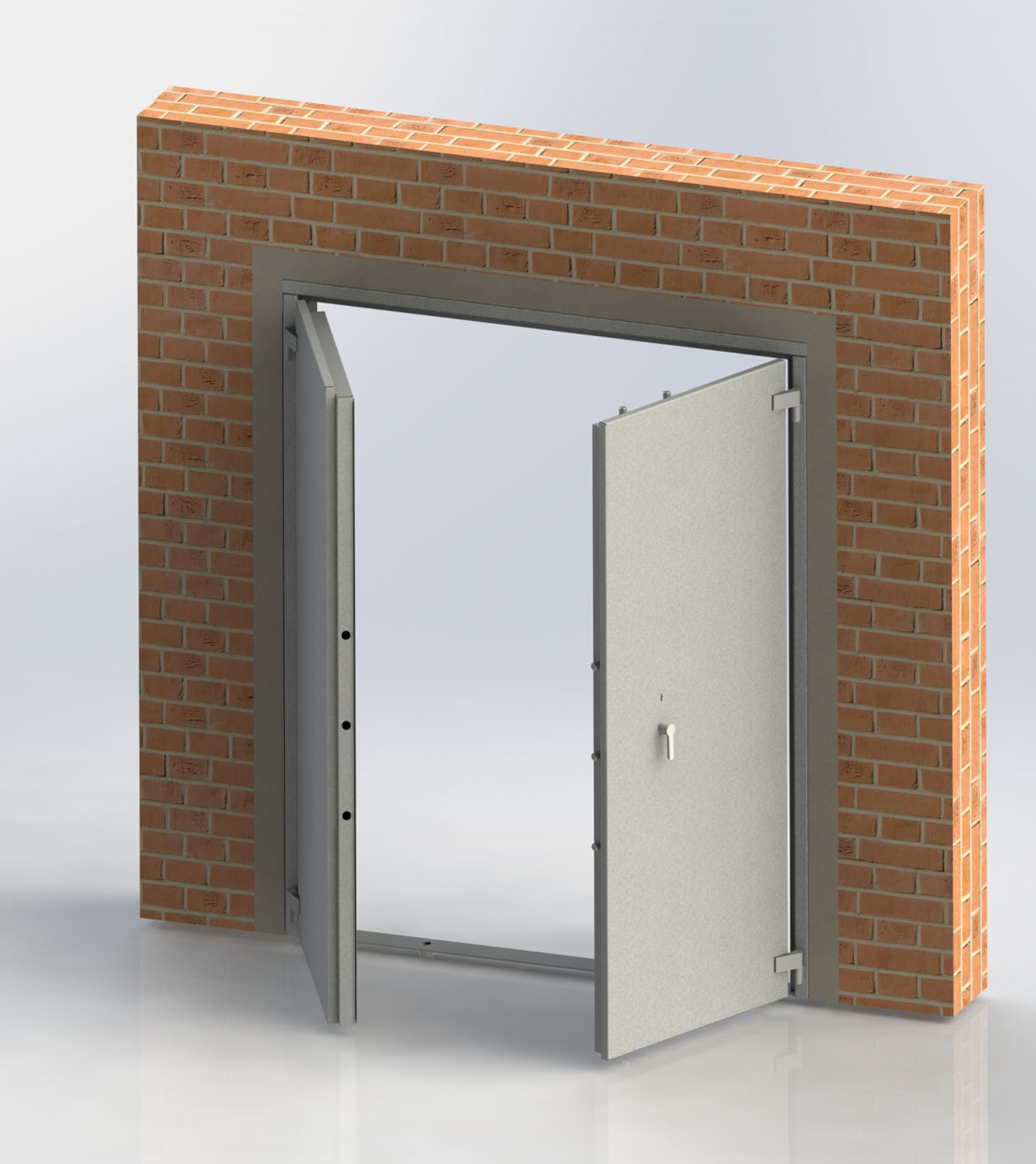 Trezorové dveře TDD, TDDV - T-SAFE